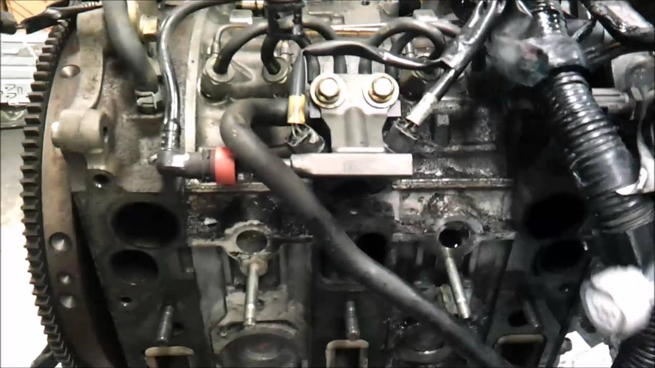 Mazda RX8 engine disassembly