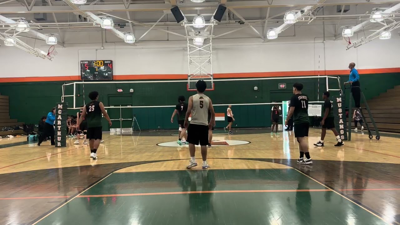 McArthur vs Deerfield set 1 