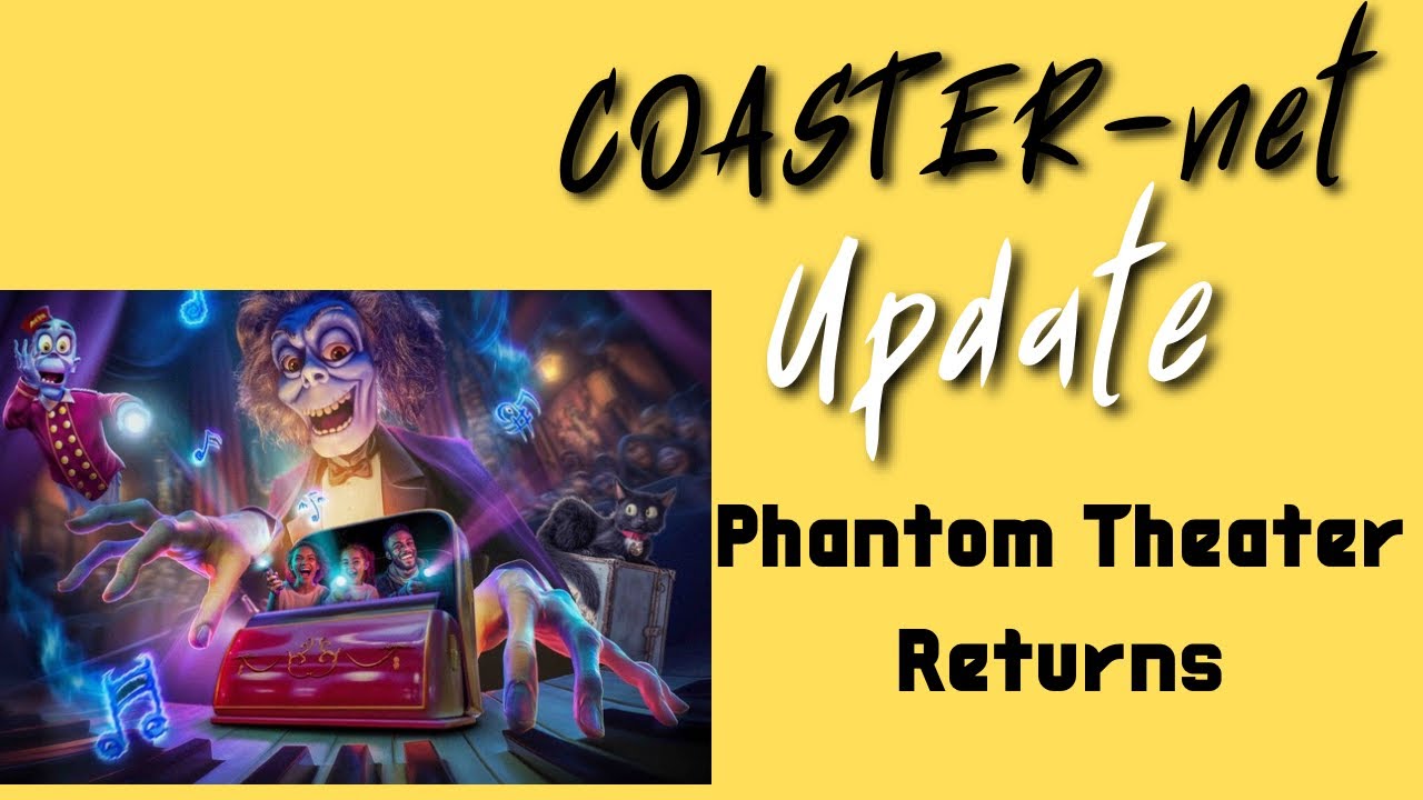 Phantom Theater Returns to Kings Island in 2026 - COASTER-net Update
