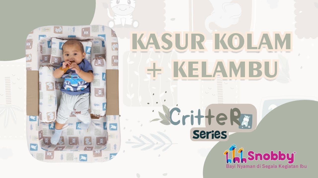Kasur Kolam + Kelambu Critter Series Snobby SBK2393