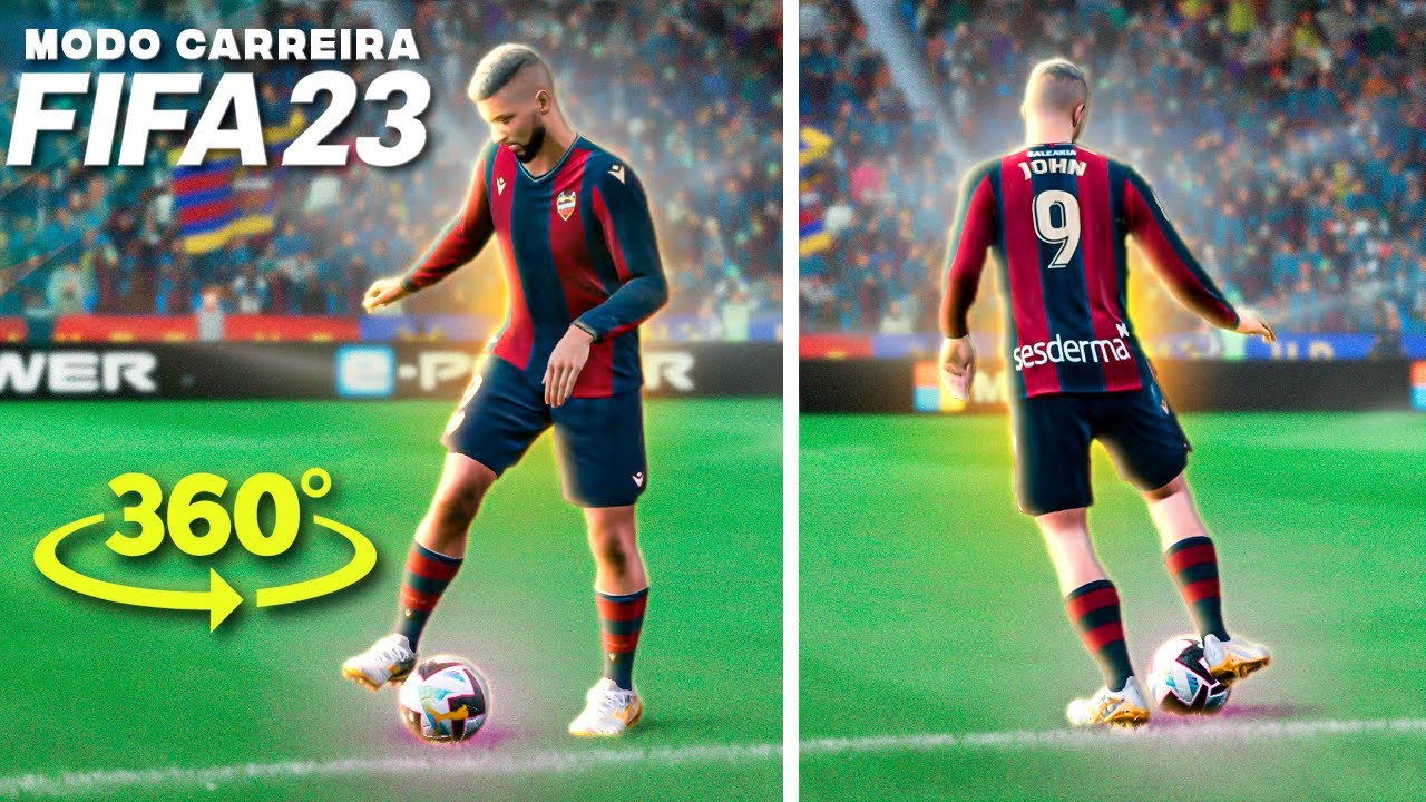 FIZ O DRIBLE DO ANTONY | MODO CARREIRA JOGADOR #23 - FIFA 23