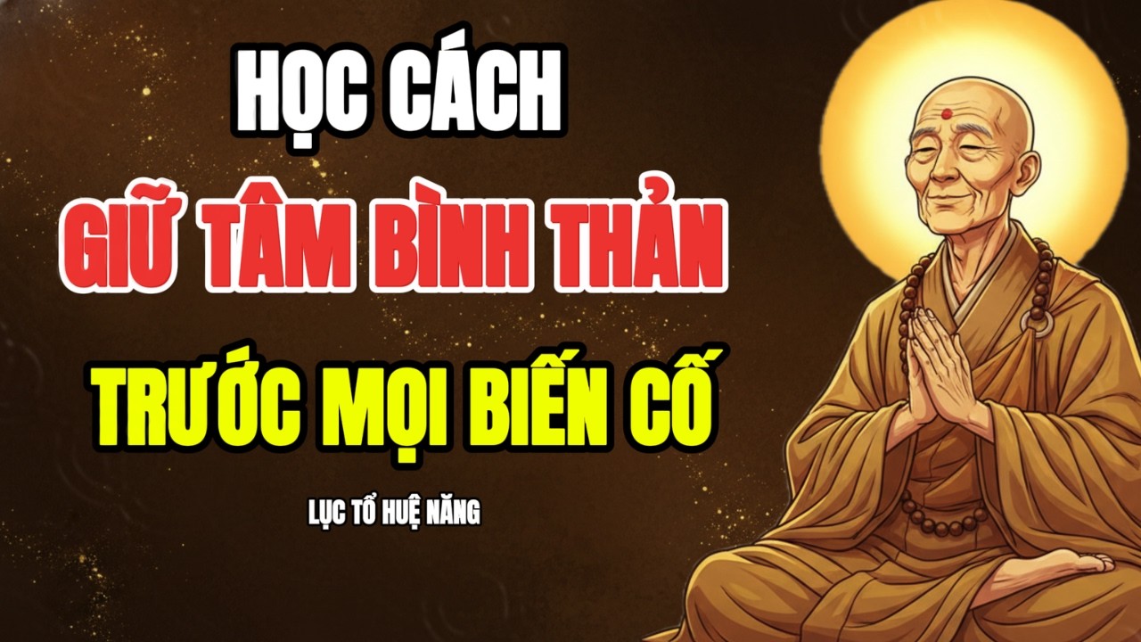 LỤC TỔ HUỆ NĂNG - HỌC CÁCH GIỮ TÂM BÌNH THẢN TRƯỚC MỌI BIẾN CỐ | PHẬT TẠI TÂM