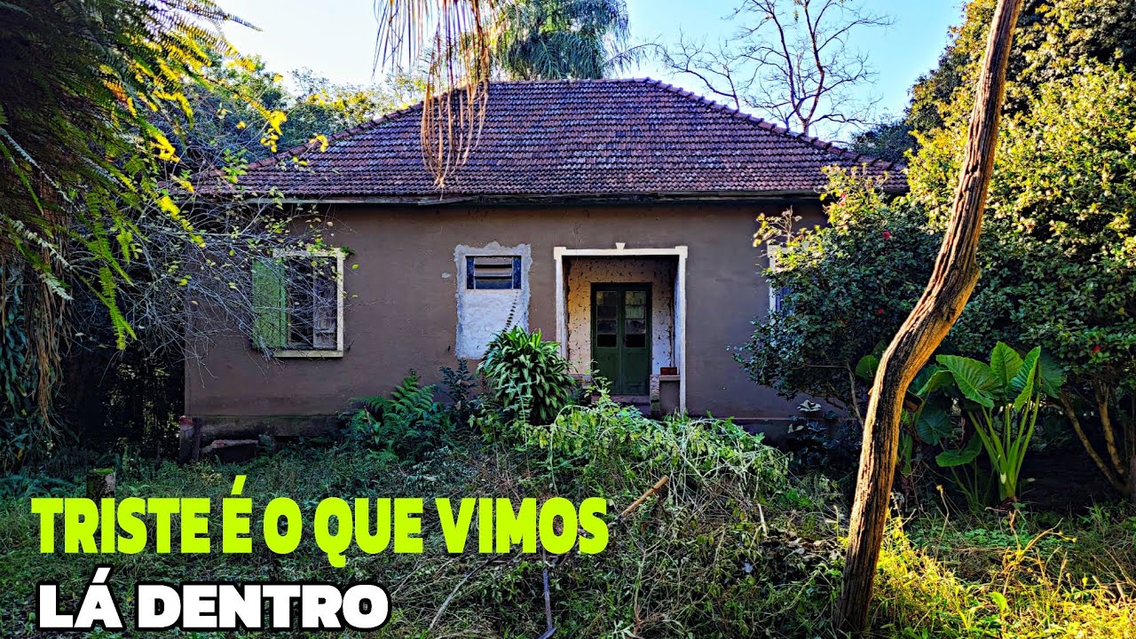 APÓS INTRIGAS DE IRMÃOS A CASA FICOU ABERTA E TUDO ABANDONADO VIRANDO RUINAS