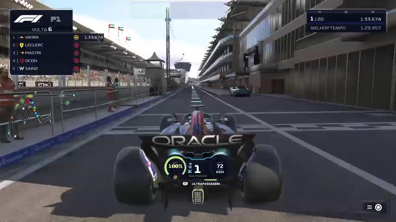 GP DE Abu-Dhabi Yas Marina ETHIARD Treino livre 1