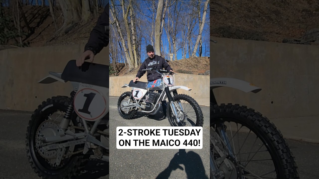 MAICO 440 WEAPON RIPS FOR 2-STROKE TUESE!