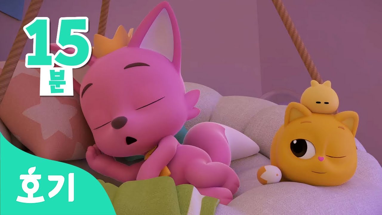 [15분 연속재생] 🌈고양이 니니모와 색깔놀이🐱 | 알록달록 니니모와 간식 색깔놀이 | Yes Papa Song | 쿠키, 도넛, 아이스크림 | 호기! 핑크퐁 - 놀면서 배워요