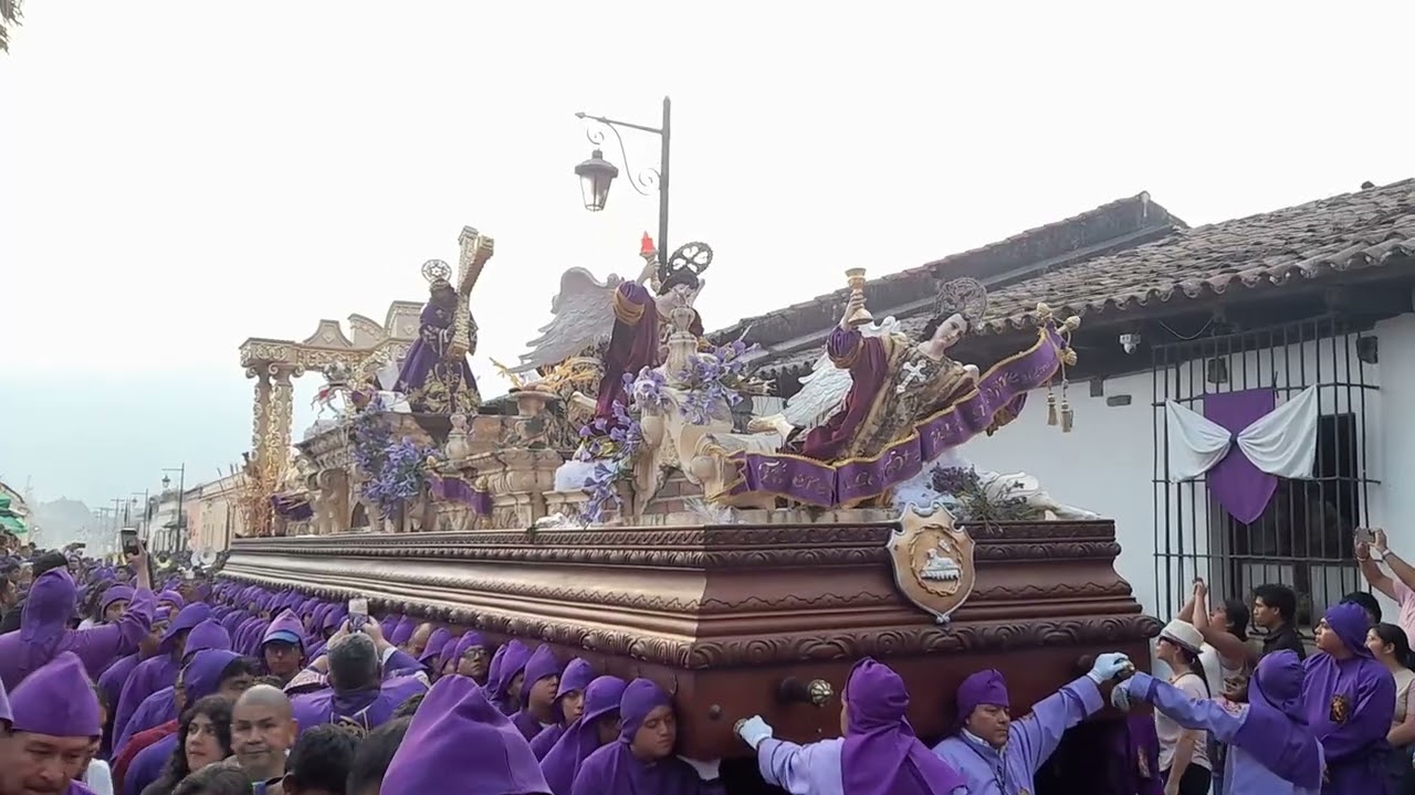 Procesión Jesús Nazareno de Jocotenango 2025 Antigua Guatemala Marcha Fúnebre El Maestro ha Muerto