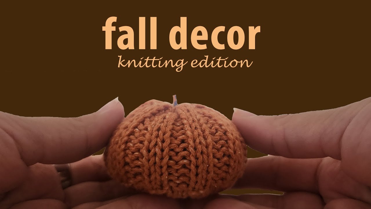 Fall Decor Ideas Using Yarns in Your Stash - knit your perfect scrappy autumn