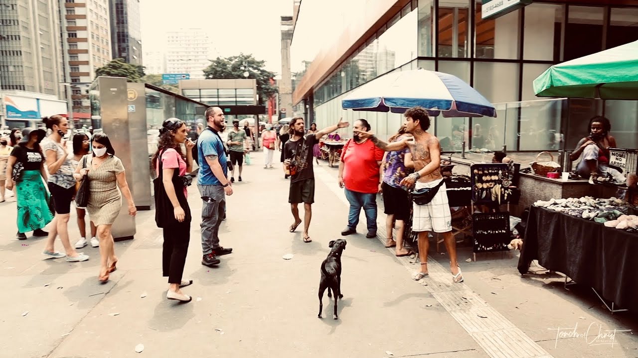 We confronted witchcraft on the street, Paulista, São Paulo, Brazil | Phillip Blair