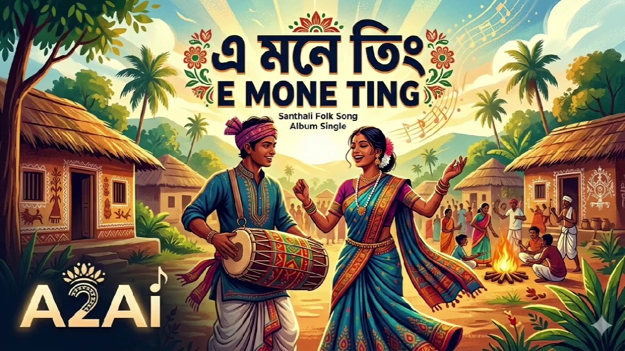 E Mone Ting santhali Ai Cover song 