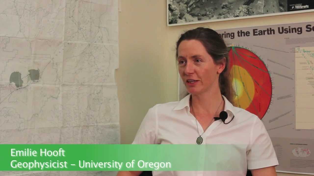 Newberry Magma Chamber - Emilie Hooft, geophysicist at University of Oregon