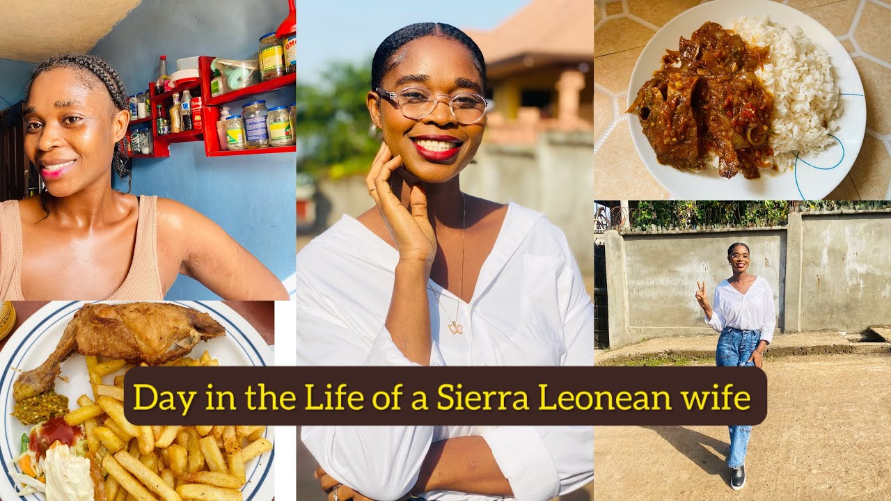 Wife Diary | Day in the Life of a Sierra Leonean Wife | Cooking for My Family | Market Runs |Amicotv