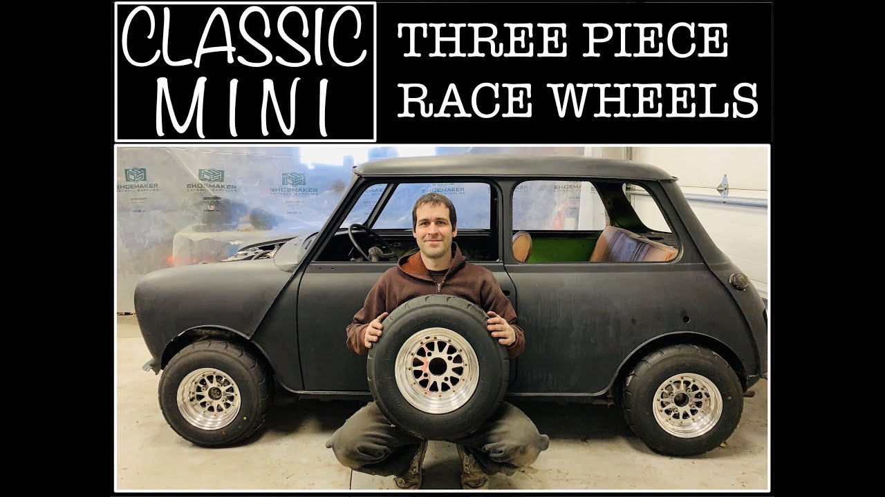Polishing A Turd - Classic Mini Gets CMW Race Wheels & Tires.