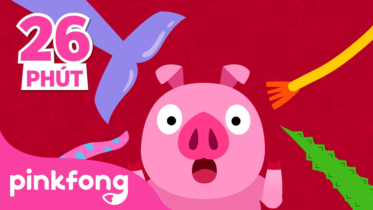 Đuôi Của Ai? và hơn nữa | Bài hát về Động Vật | Pinkfong Những bài hát cho thiếu nhi