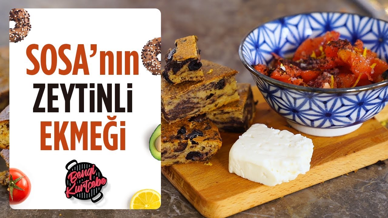 Sosa'nın Zeytinli Ekmeğini Yapıyorum | Mayalı ve Mayasız İki Çeşit💜