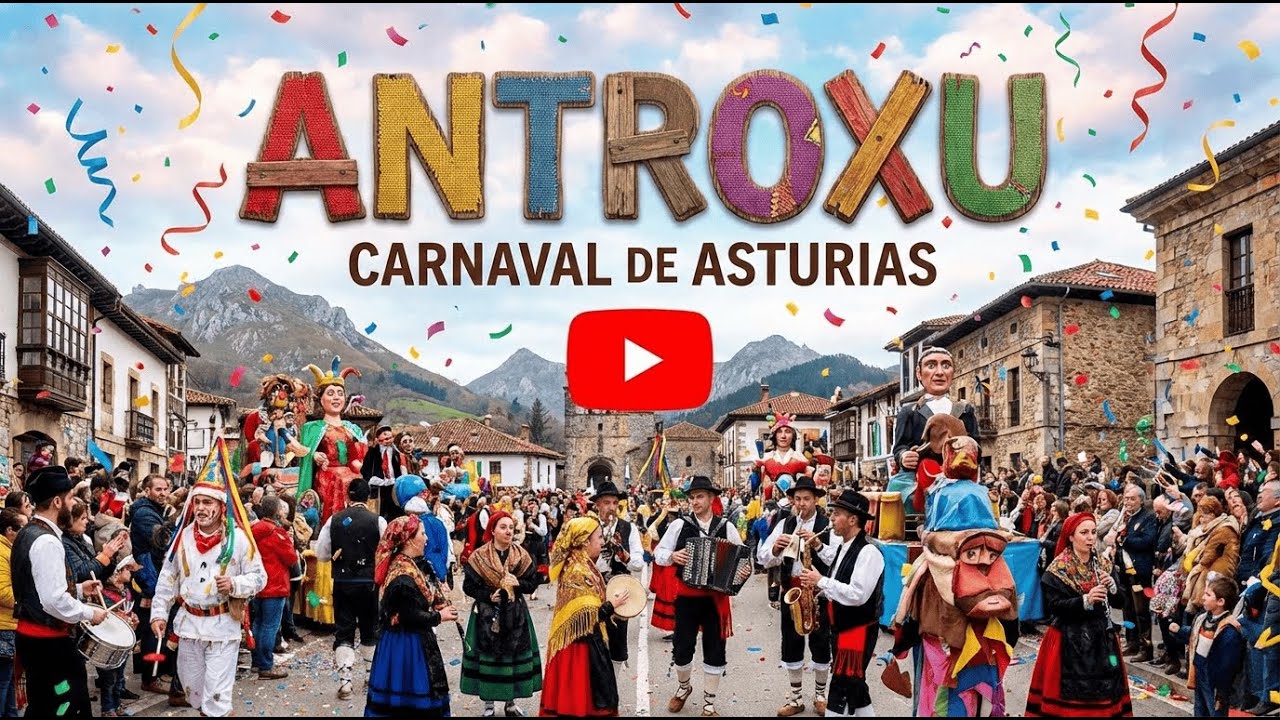 Antroxu 🎭 | El carnaval de Asturias: tradici&oacute;n, disfraces y alegr&iacute;a | Maestr&iacute;n Astur