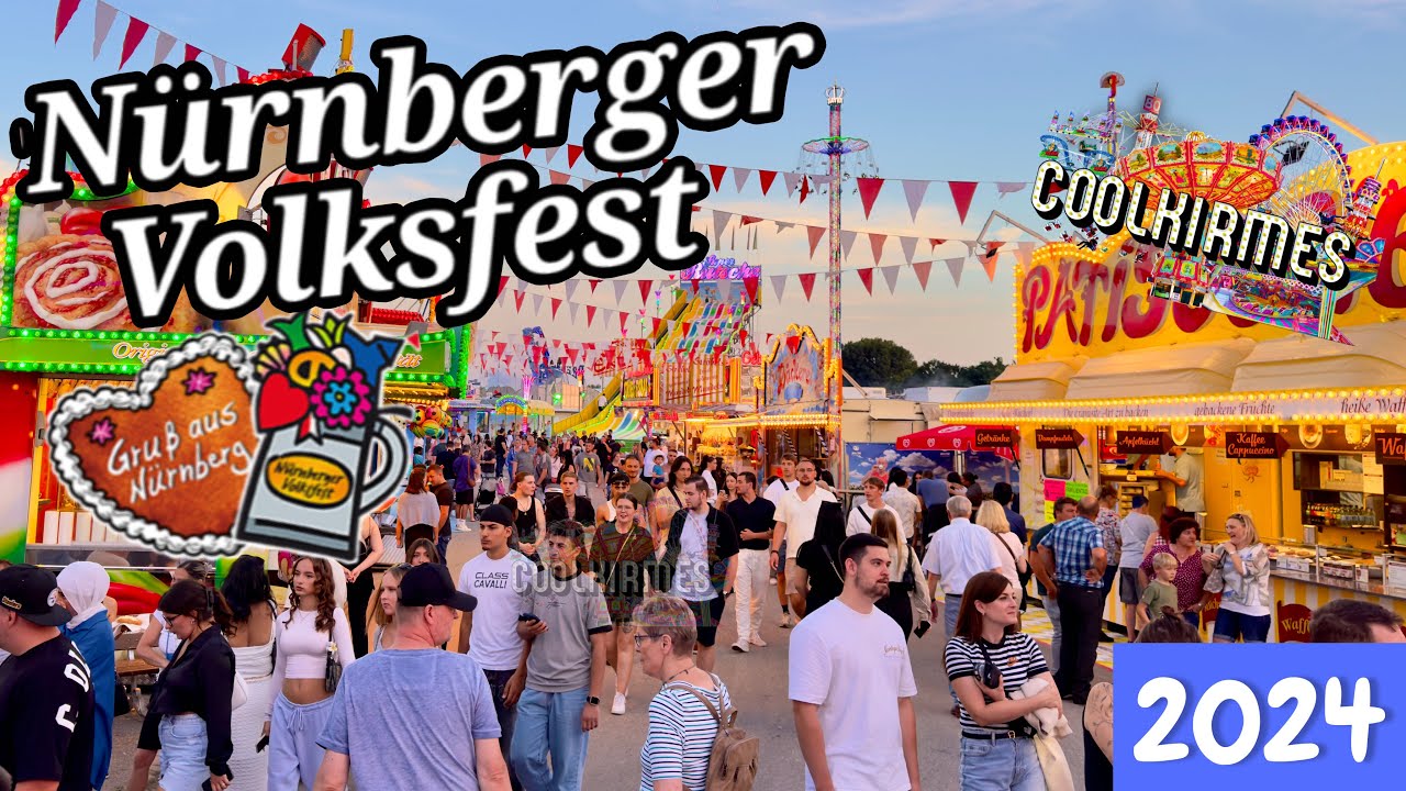 Jetzt geht&lsquo;s rund - N&uuml;rnberger Volksfest 2024 [ Werbung ] - Clip by CoolKirmes