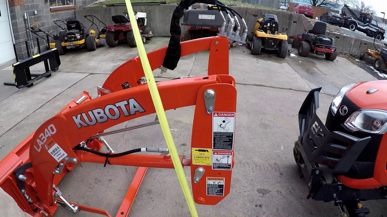 Kubota BX23s Review Part 1 - LA340 Loader