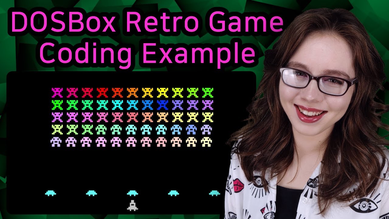 DOSBox Retro Game Coding Example (Works On Androids, Chromebooks, PCs, & Raspberry Pis)