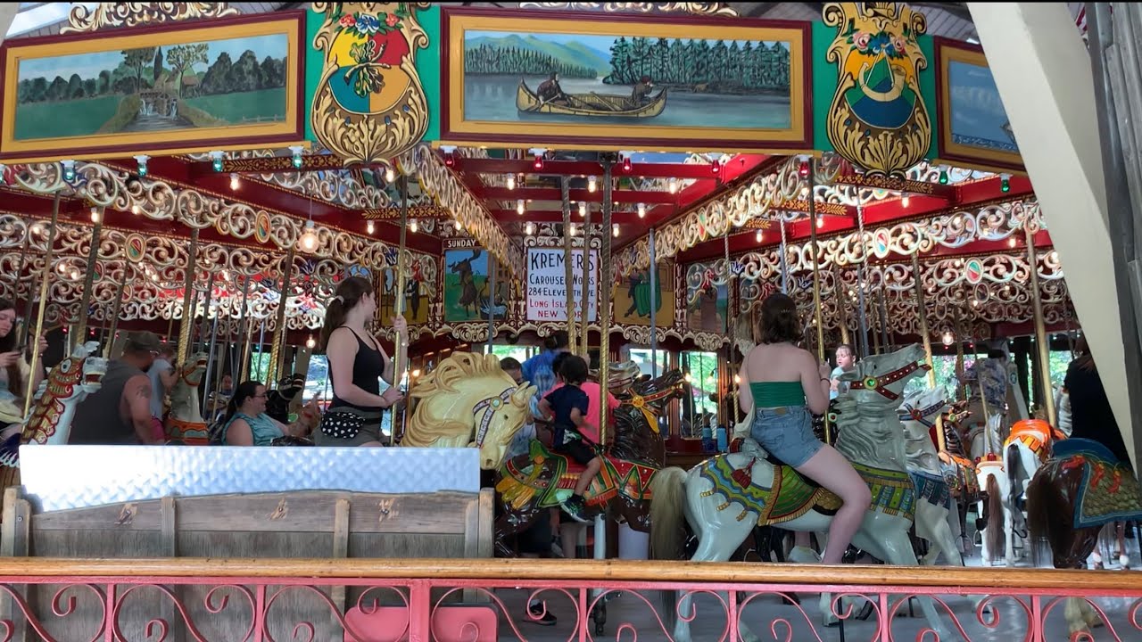 June 14th 2022 Frati Band Organ and Grand Carousel at Knoebels Video 2