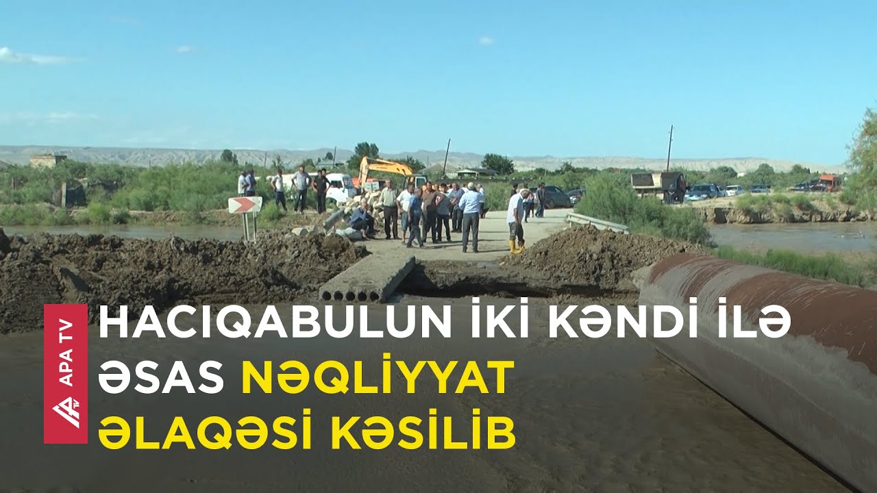 Pirsaat su anbarında suyun səviyyəsi kritik həddə çatıb – APA TV