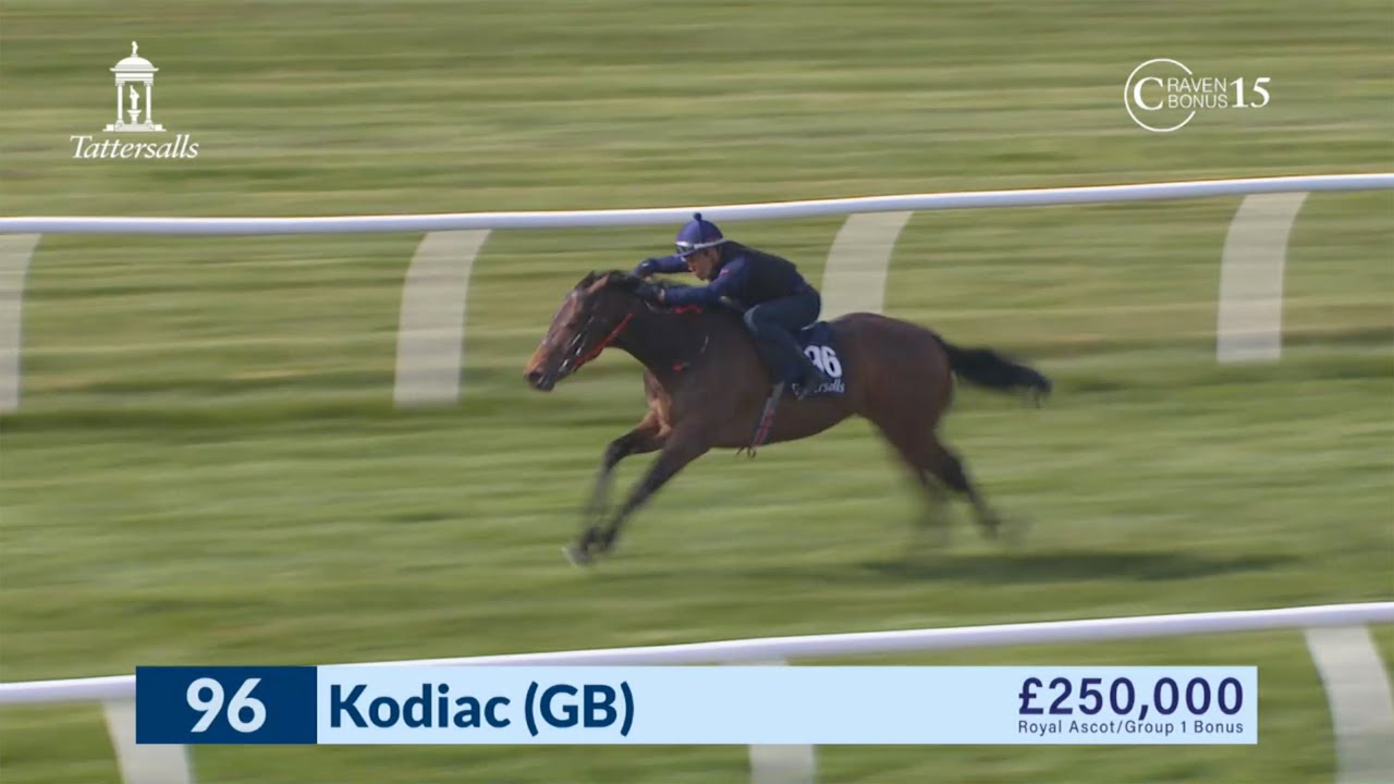 Tattersalls Craven Breeze Up Sale 2022: Breezes in lot order