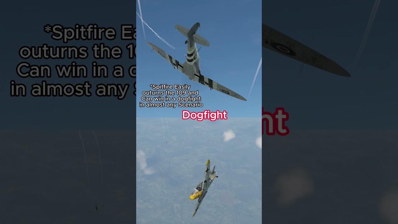 Spitfire vs Bf109 
