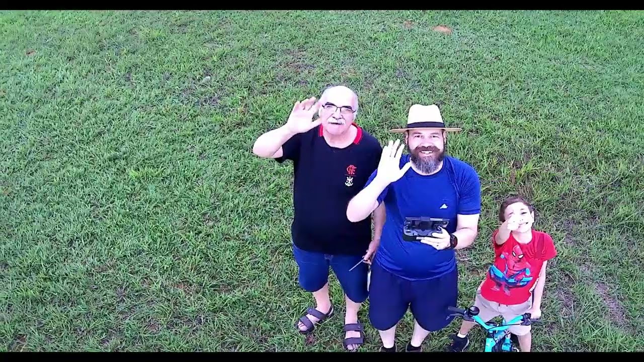 Drone L600 Pro Max - 3 Gerações (Meu Pai, Eu e Meu Filho) Curtindo com o Drone
