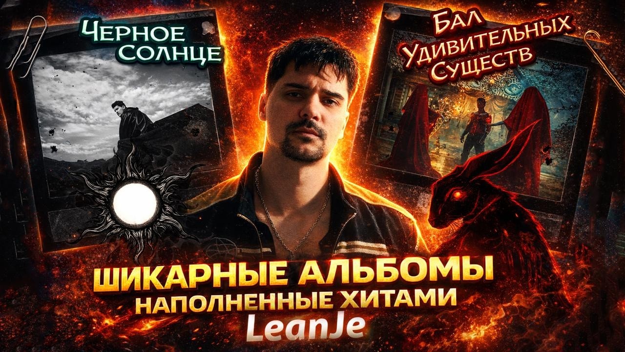 LeanJe — гений вне системы? Разбор альбомов «Чёрное солнце» и «Бал удивительных существ»