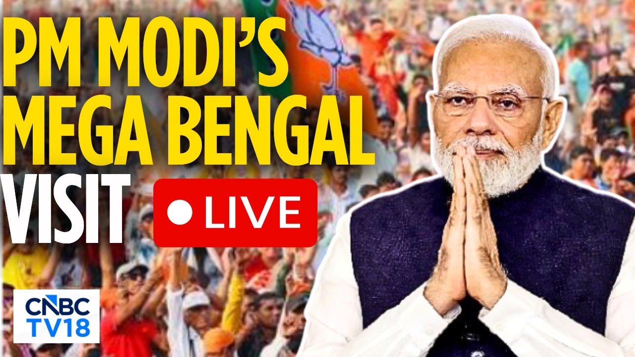 PM Modi LIVE: Mega West Bengal Visit | Suvendhu Adhikari | Bang Diwas | N18L