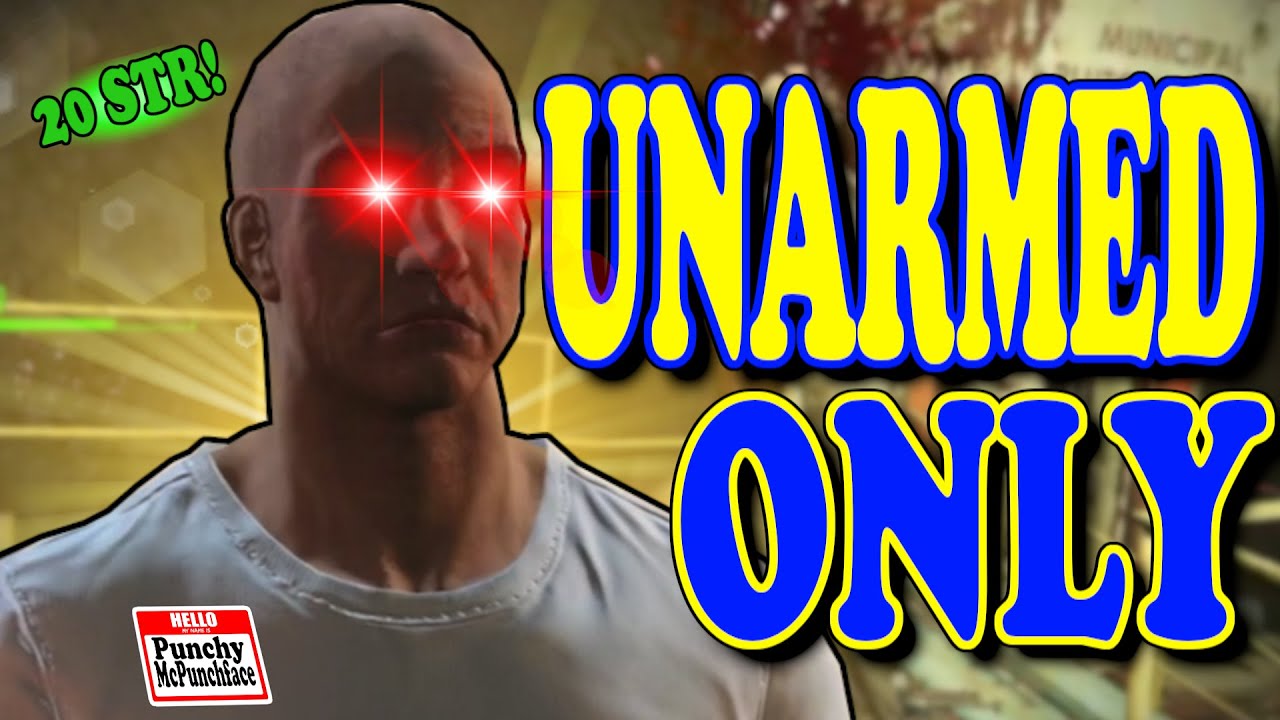 Fallout 4 Unarmed Challenge (запуск Iron Fist)