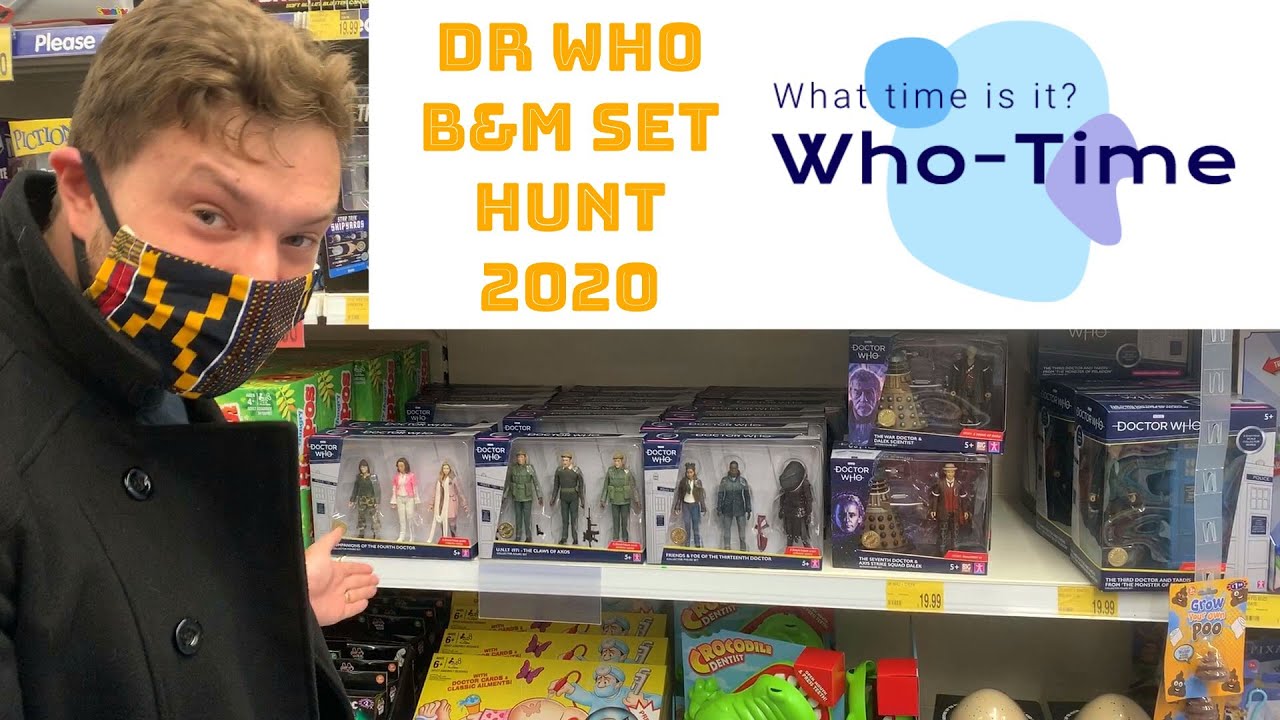 Doctor Who: Hunting For New B&M Action Figure Sets (2020)