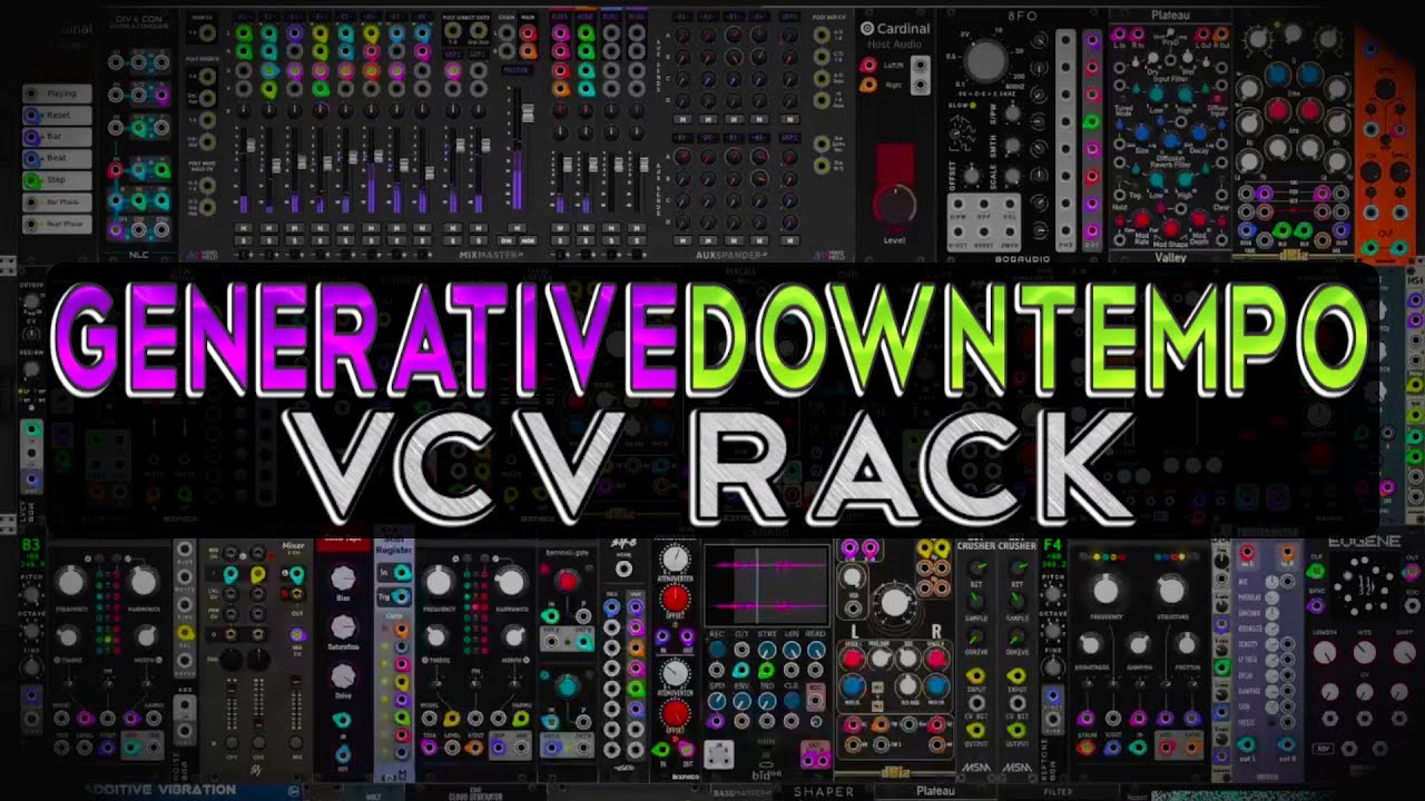 Generative Downtempo in Cardinal VCV Rack!