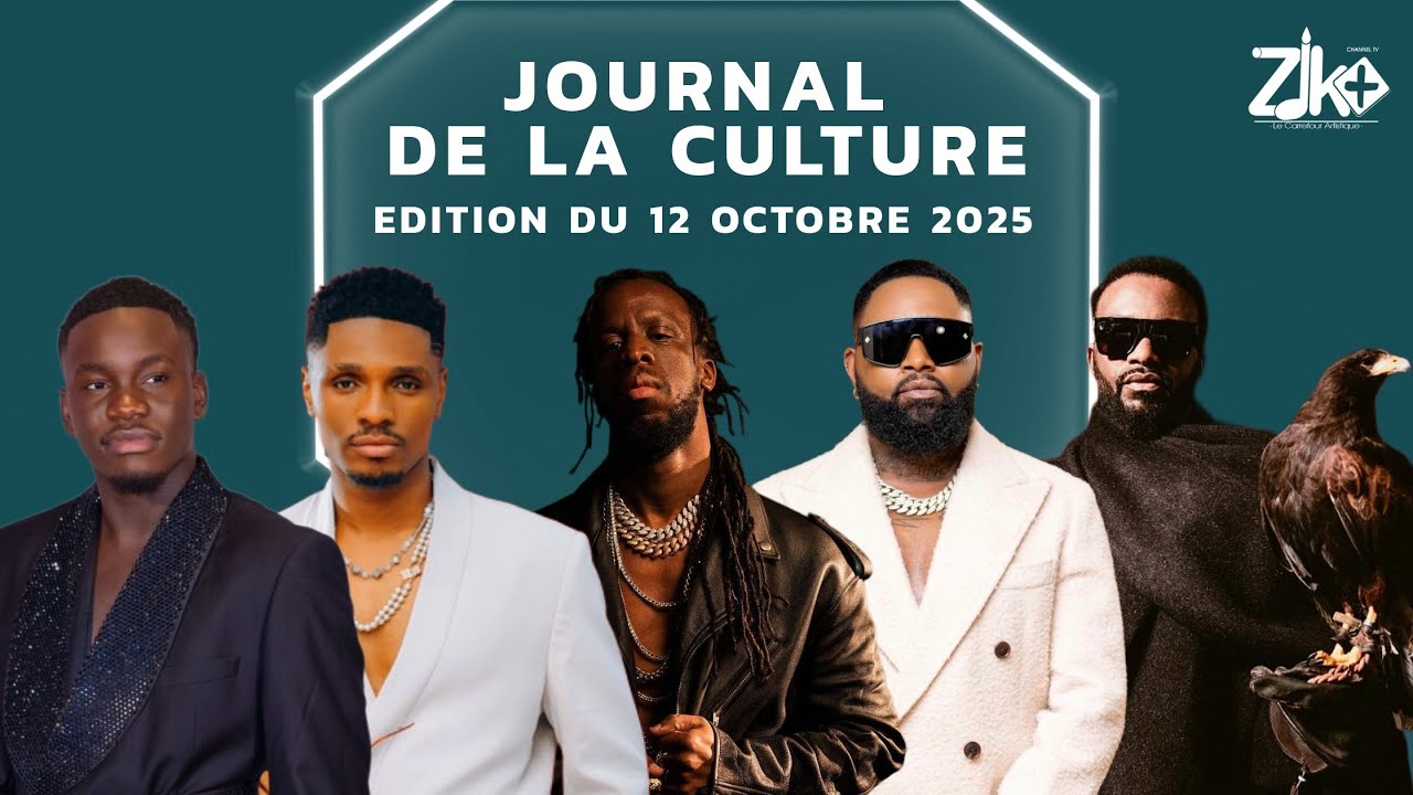Journal de la culture du 12 octobre 2025 I Zik Plus Tv