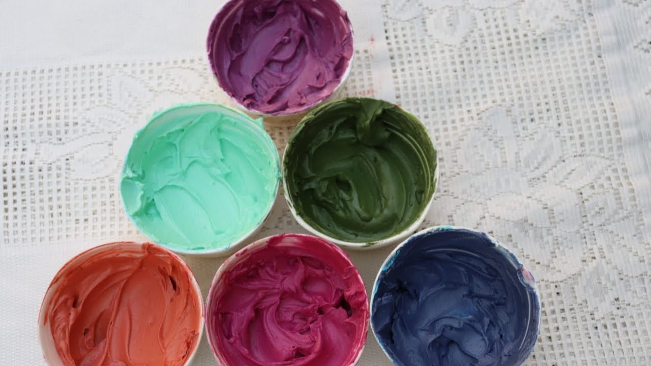 #دمج_ألوان_الكيك#😘😘😘#Make_Colour_Cake # 😘😘😘