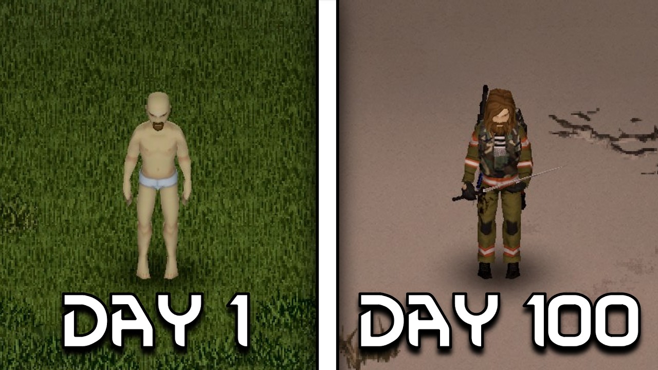 I Survived 100 Days in Project Zomboid