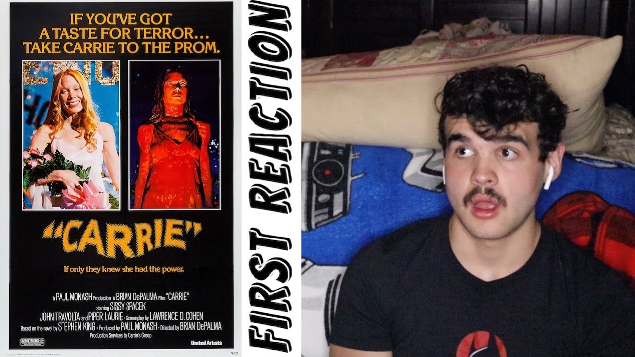 Watching Carrie (1976) FOR THE FIRST TIME!! MOVIE REACTION!!