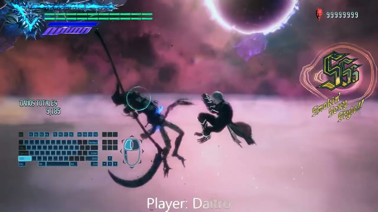 Devil May Cry 5 - Vergil Motivated Combo guide