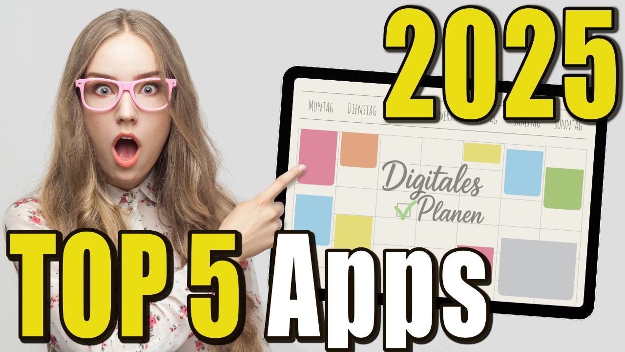 TOP 5 APPS 2025 f&uuml;r Digitale Notizen, Planung, Journaling I Vergleich, Bewertung & Geheimtipp