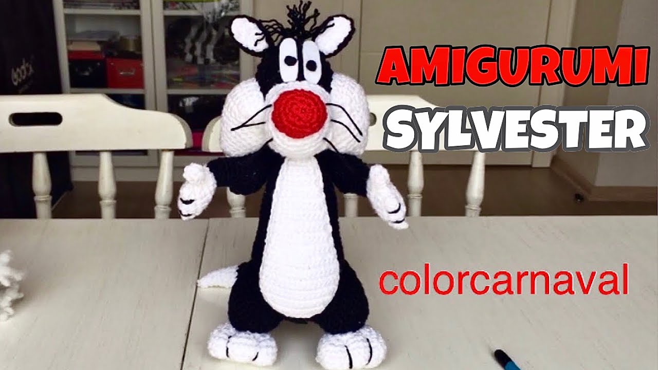 Amigurumi SYLVESTER Yapılışı - 1 | SUBTITLES 👍