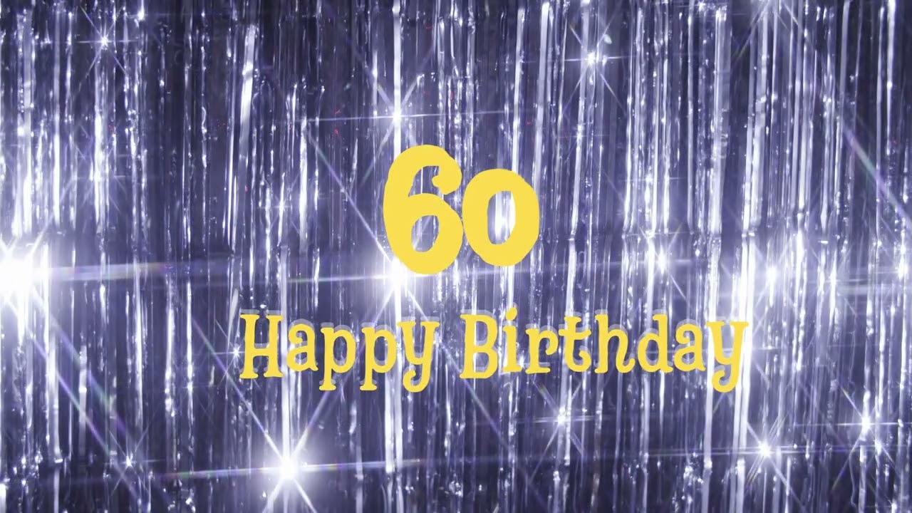 Der perfekte Song für einen 60. Geburtstag mit  Partystimmung