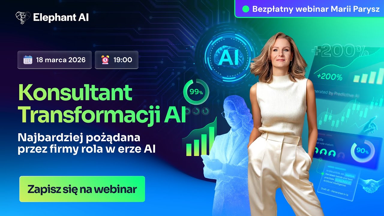 Konsultant Transformacji AI — Najbardziej pożądana przez firmy rola w erze AI