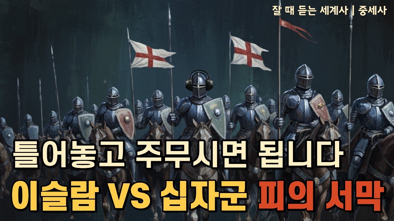 🌙성우 이지선 낭독 | 이슬람 VS 십자군 : 신의 이름으로 세운 지옥 | 잘듣세