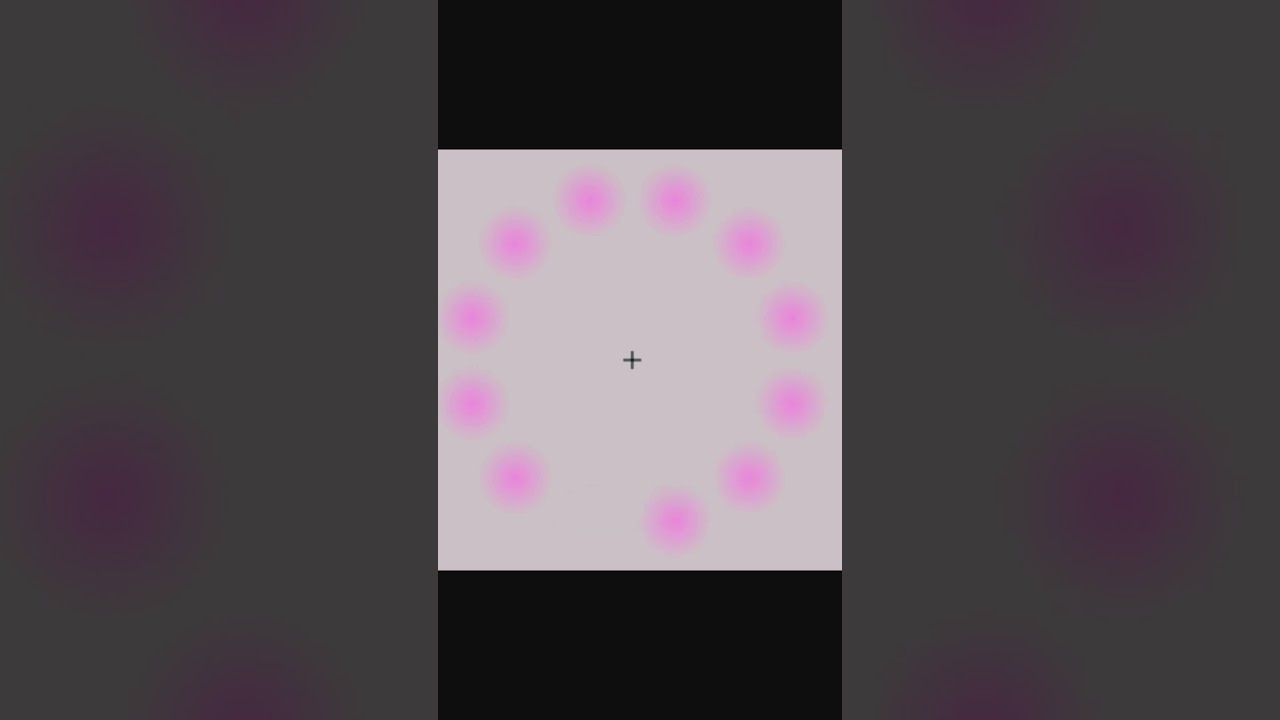 TROXLER EFFECT: an optical illusion affecting visual perception#effect #illusion #opticalillusion