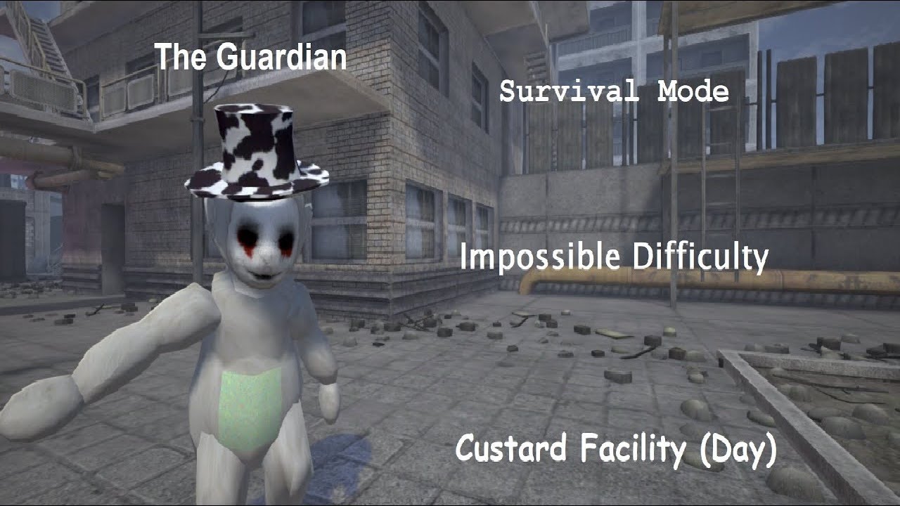 Slendytubbies 3 - Survival Mode | Custard Facility (Day) [Impossible Difficulty]