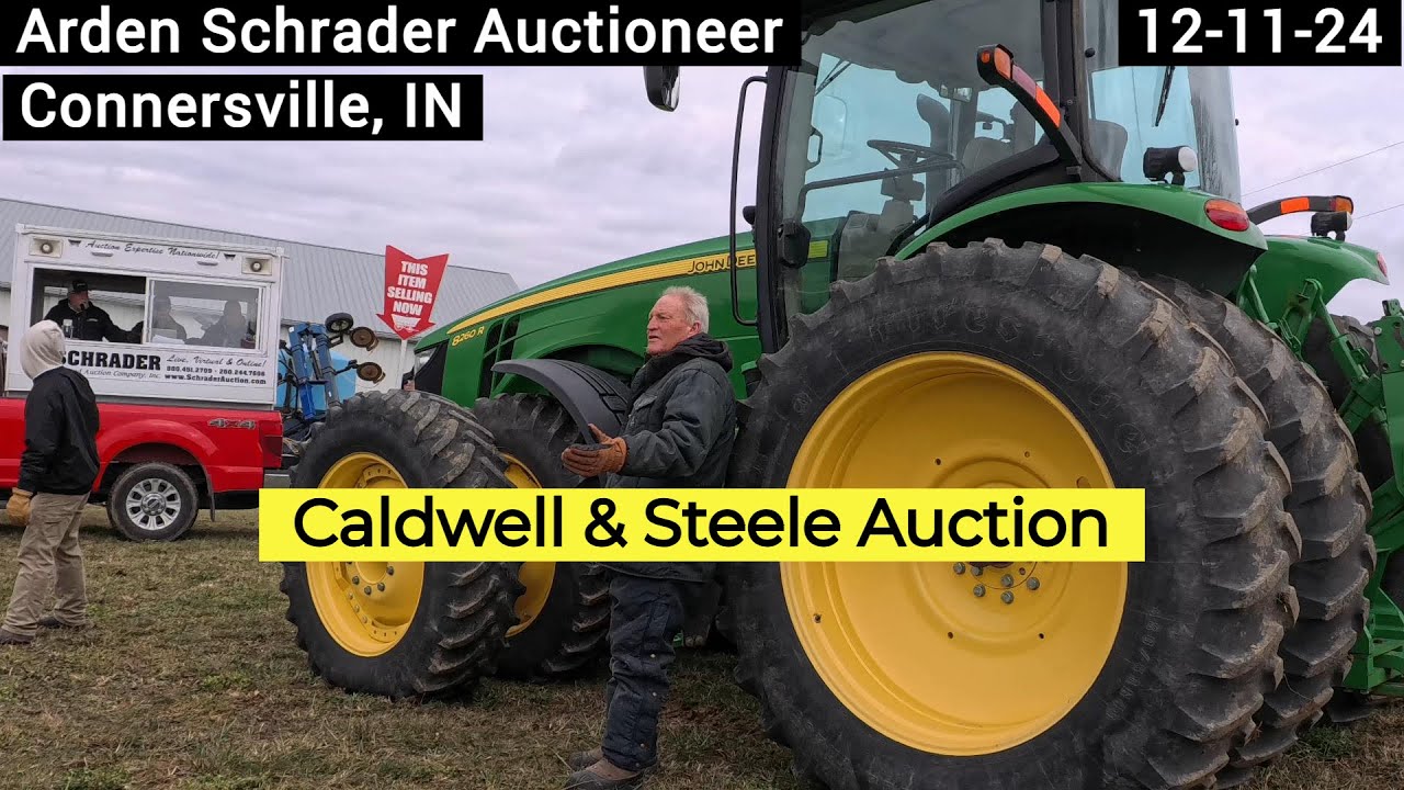 Results - JD Tractors 8260R | 8330 | 7320 | 4240 | Combines S670 | 9660 - Semis - Auction 12-11-24