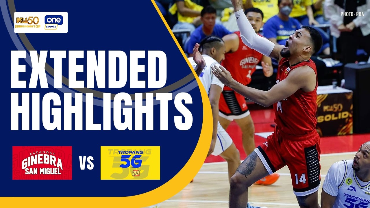 BRGY. GINEBRA vs TNT | EXTENDED HIGHLIGHTS | PBA SEASON 50 COMMISSIONER'S CUP FINALS G4 | JUNE 12