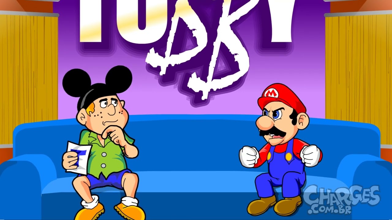 Tobby Entrevista Mario (Super Mario Maker)