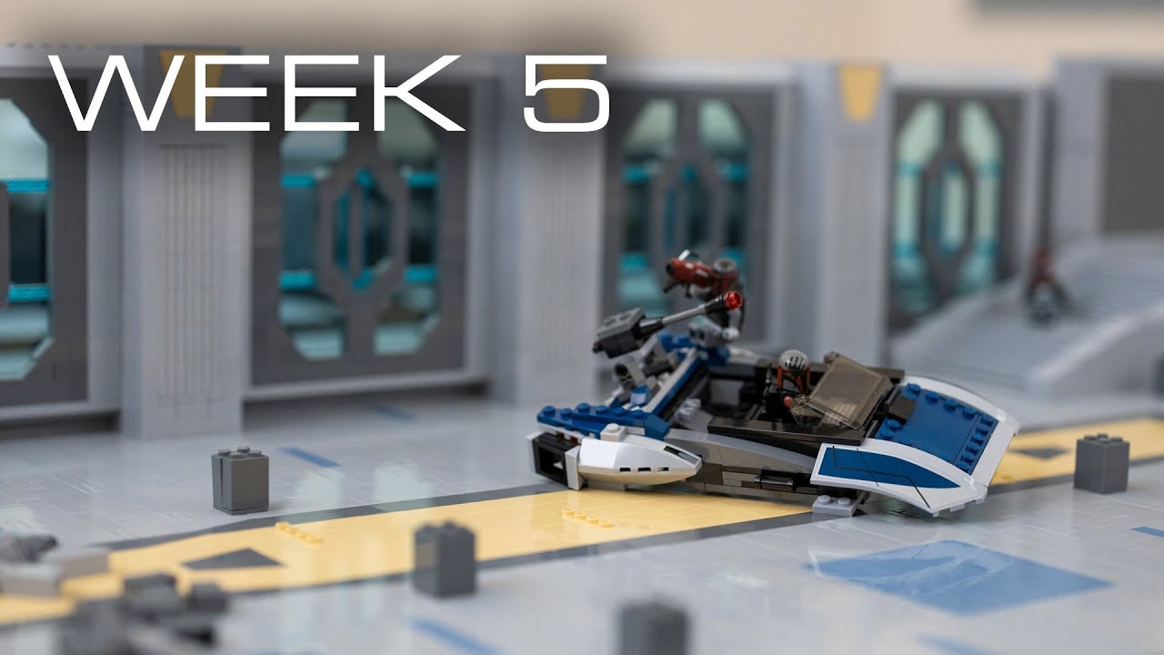 Building Mandalore in LEGO - Week 5: Windows