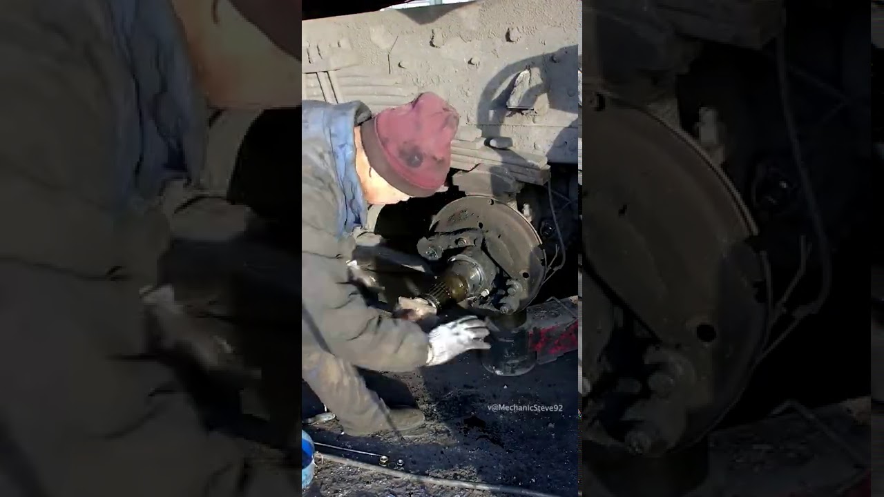 Took 2 days to Replace Axle Shaft Tube
